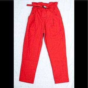 High waisted Cargo style pant